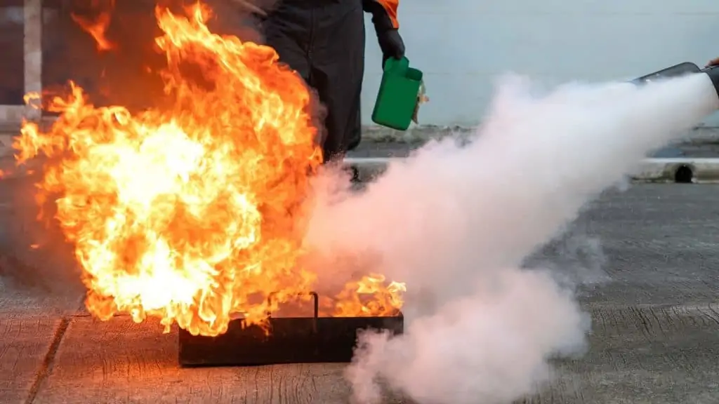 co2 fire extinguisher